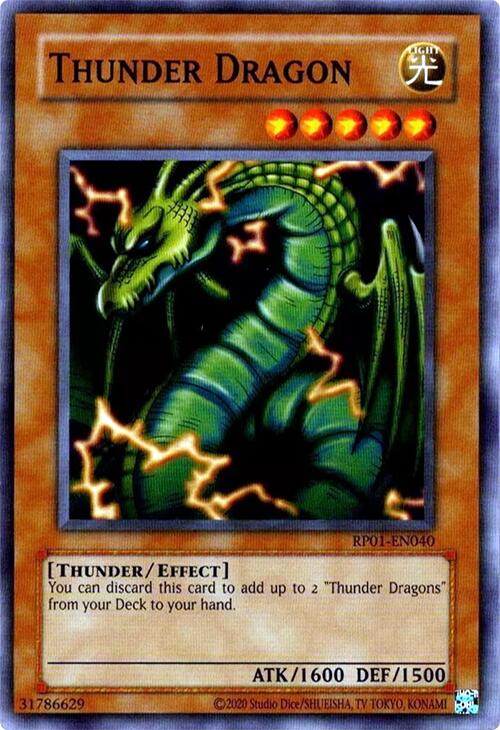 Thunder Dragon [RP01-EN040] Common | Deep Dive Games St. Marys