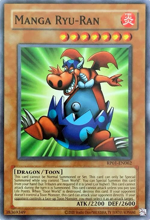 Manga Ryu-Ran [RP01-EN062] Common | Deep Dive Games St. Marys