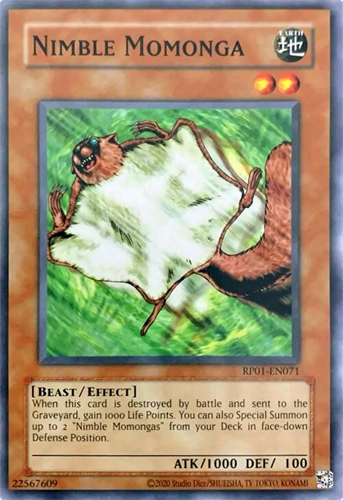 Nimble Momonga [RP01-EN071] Common | Deep Dive Games St. Marys