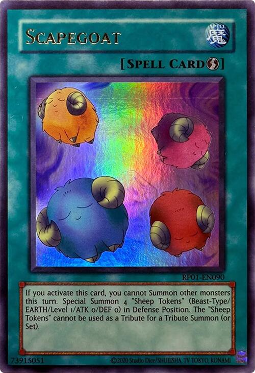 Scapegoat [RP01-EN090] Ultra Rare | Deep Dive Games St. Marys