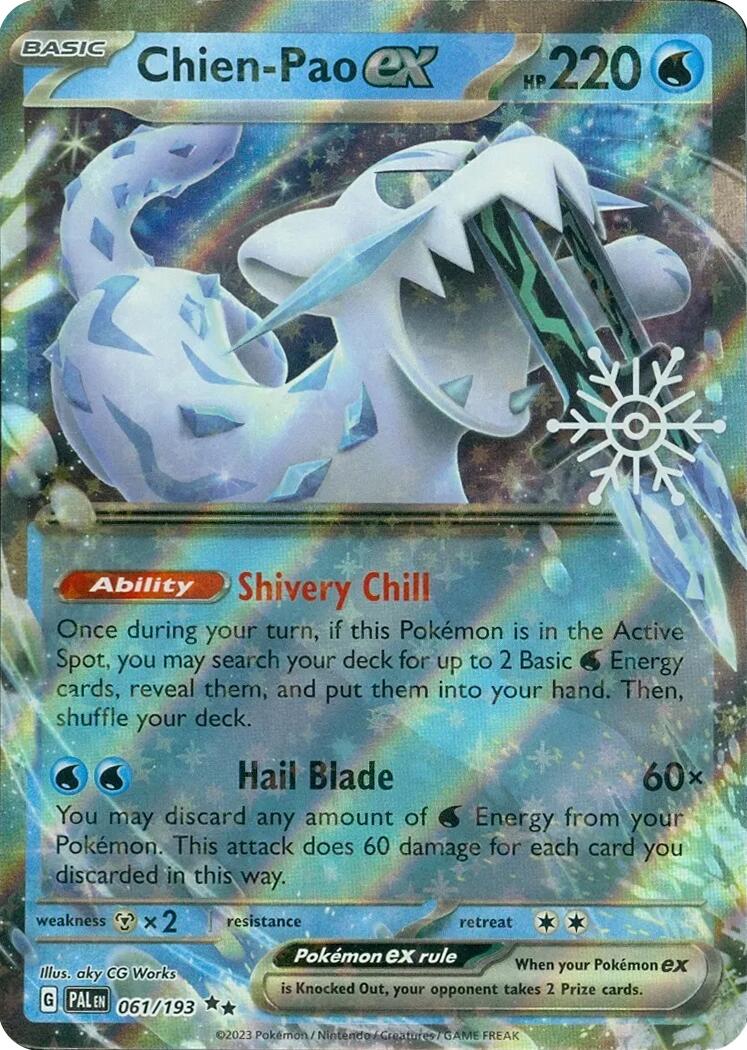 Chien-Pao ex (061/193) (Holiday Calendar) [Miscellaneous Cards] | Deep Dive Games St. Marys