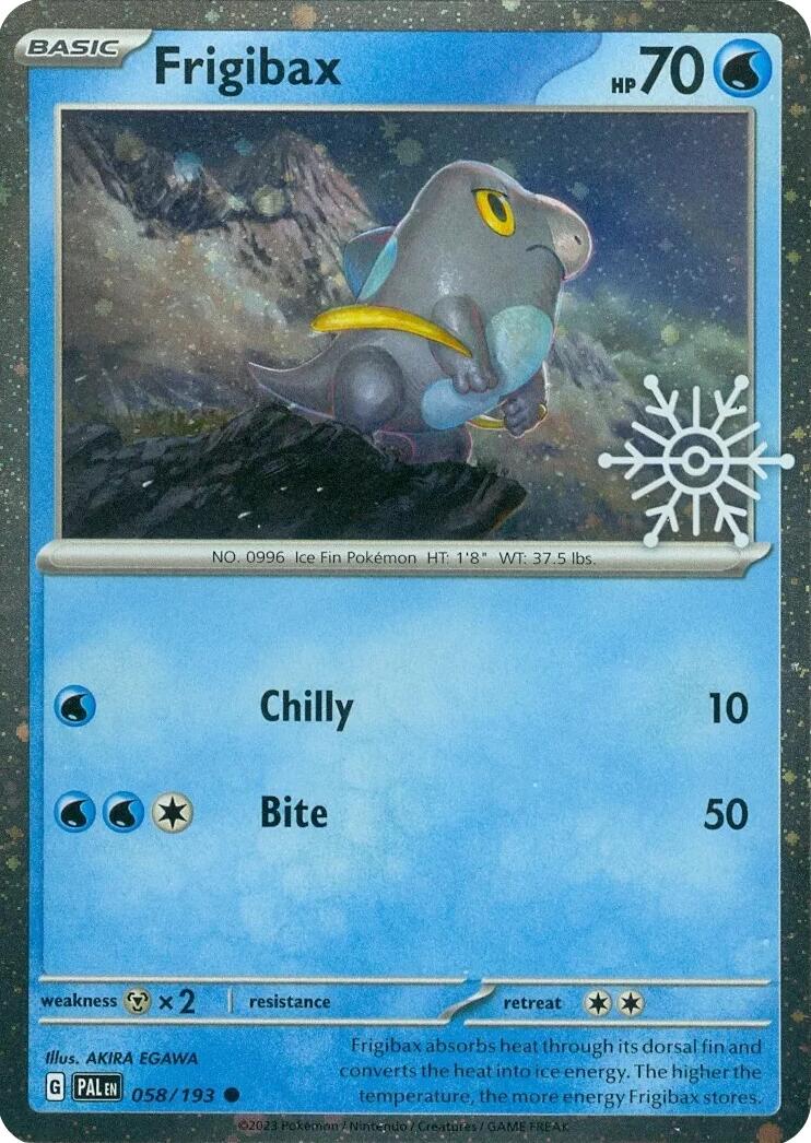 Frigibax (058/193) (Holiday Calendar) [Miscellaneous Cards] | Deep Dive Games St. Marys