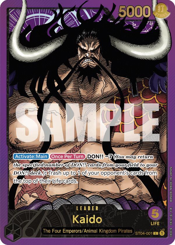 Kaido (Premium Card Collection -Leader Collection-) [One Piece Promotion Cards] | Deep Dive Games St. Marys