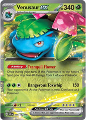 Venusaur ex (001/142) [Scarlet & Violet: Stellar Crown] | Deep Dive Games St. Marys