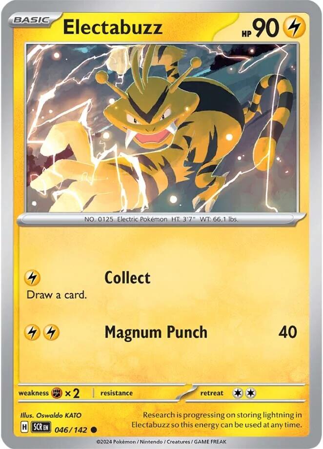 Electabuzz (046/142) [Scarlet & Violet: Stellar Crown] | Deep Dive Games St. Marys