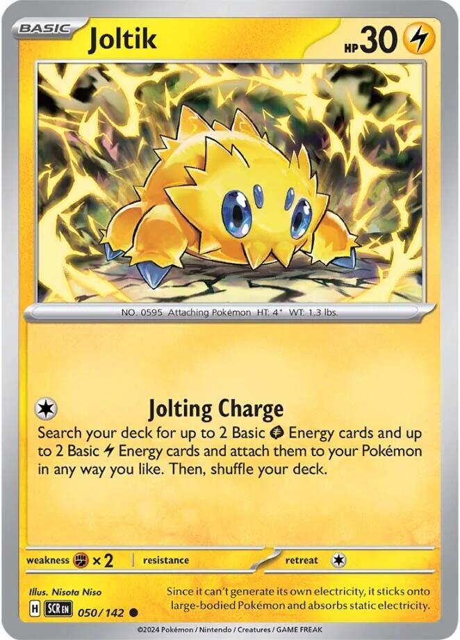 Joltik (050/142) [Scarlet & Violet: Stellar Crown] | Deep Dive Games St. Marys