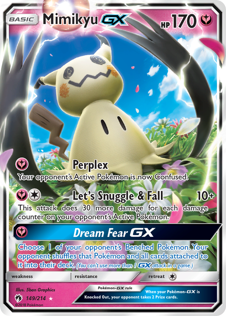 Mimikyu GX (149/214) [Sun & Moon: Lost Thunder] | Deep Dive Games St. Marys