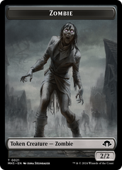 Zombie // Energy Reserve Double-Sided Token [Modern Horizons 3 Tokens] | Deep Dive Games St. Marys