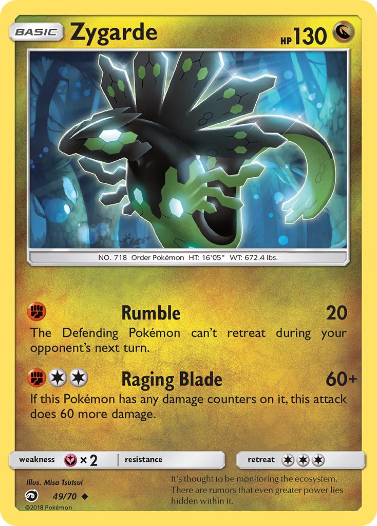 Zygarde (49/70) [Sun & Moon: Dragon Majesty] | Deep Dive Games St. Marys