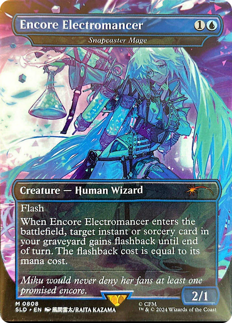 Encore Electromancer - Snapcaster Mage [Secret Lair Drop Series] | Deep Dive Games St. Marys