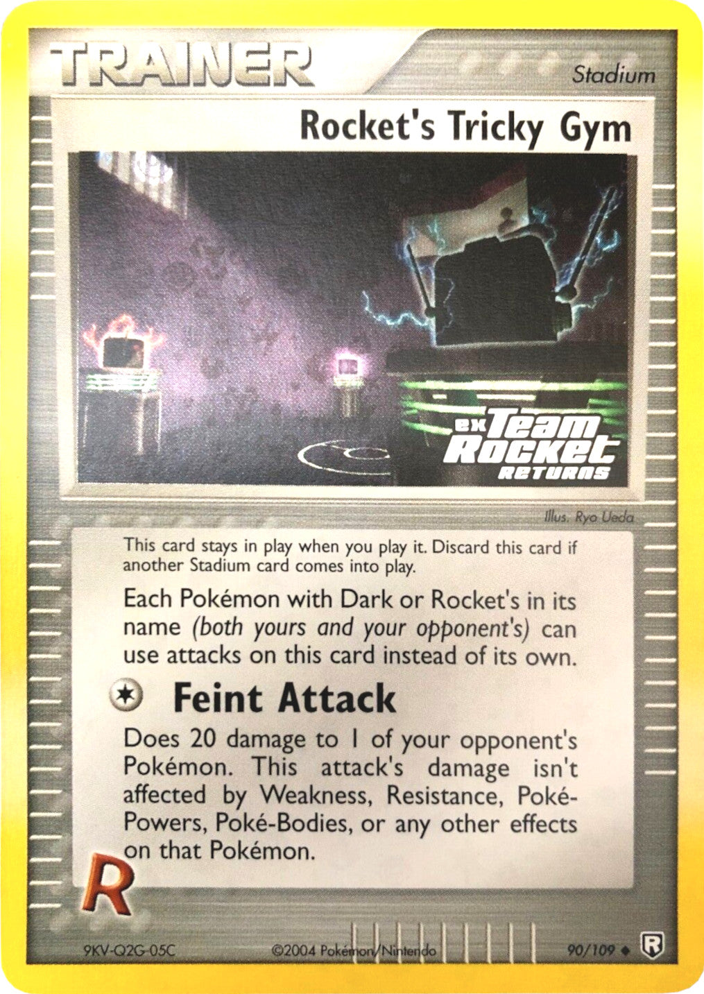 Rocket's Tricky Gym (90/109) (Stamped) [EX: Team Rocket Returns] | Deep Dive Games St. Marys