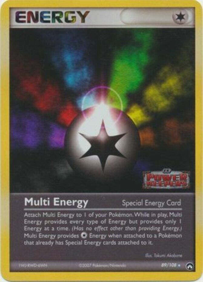 Multi Energy (89/108) (Stamped) [EX: Power Keepers] | Deep Dive Games St. Marys