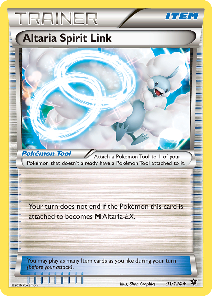 Altaria Spirit Link (91/124) [XY: Fates Collide] | Deep Dive Games St. Marys