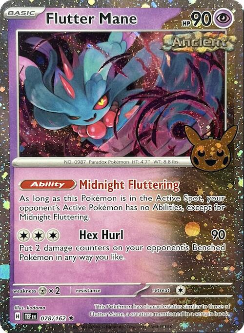 Flutter Mane (078/162) (Cosmos Holo) [Trick or Trade 2024] | Deep Dive Games St. Marys