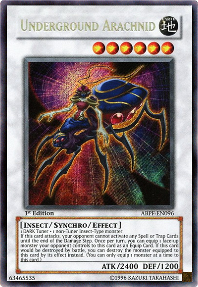 Underground Arachnid [ABPF-EN096] Secret Rare | Deep Dive Games St. Marys