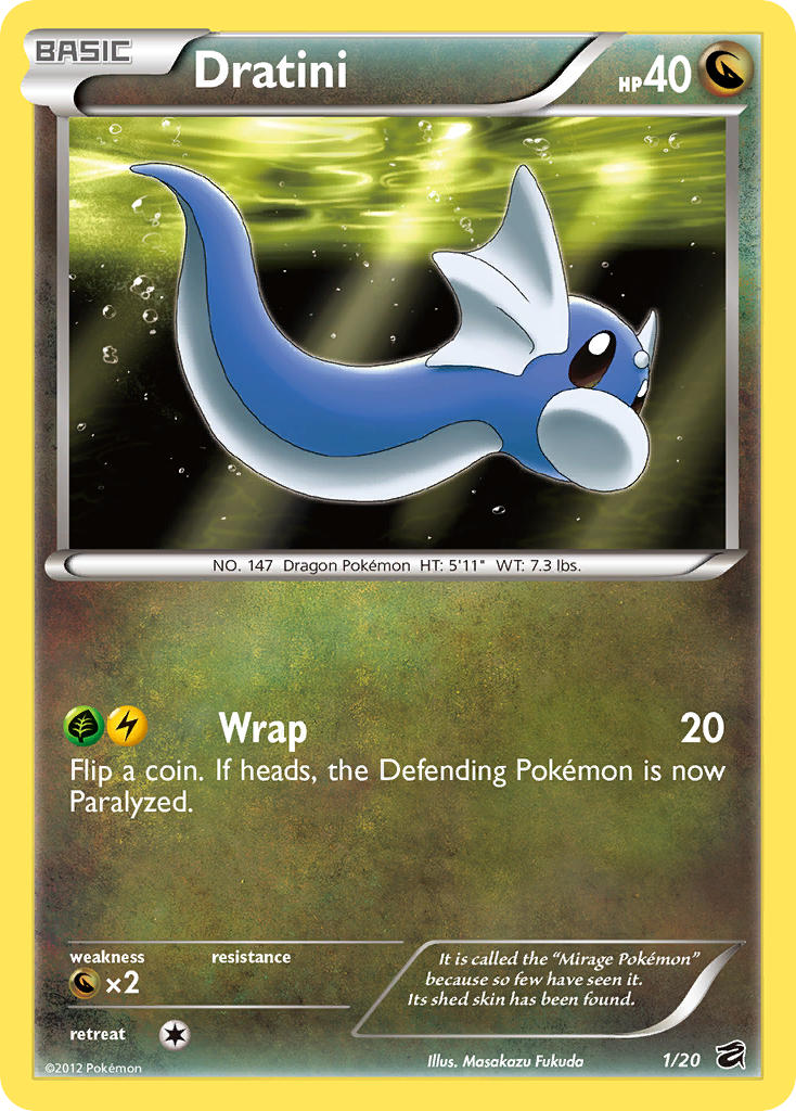 Dratini (1/20) [Black & White: Dragon Vault] | Deep Dive Games St. Marys