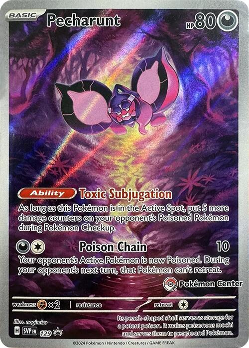 Pecharunt (129) (Pokemon Center Exclusive) [Scarlet & Violet: Black Star Promos] | Deep Dive Games St. Marys