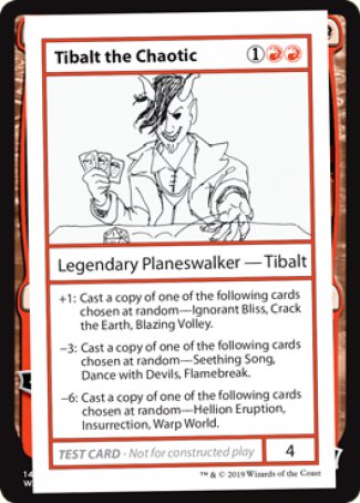 Tibalt the Chaotic (2021 Edition) [Mystery Booster Playtest Cards] | Deep Dive Games St. Marys