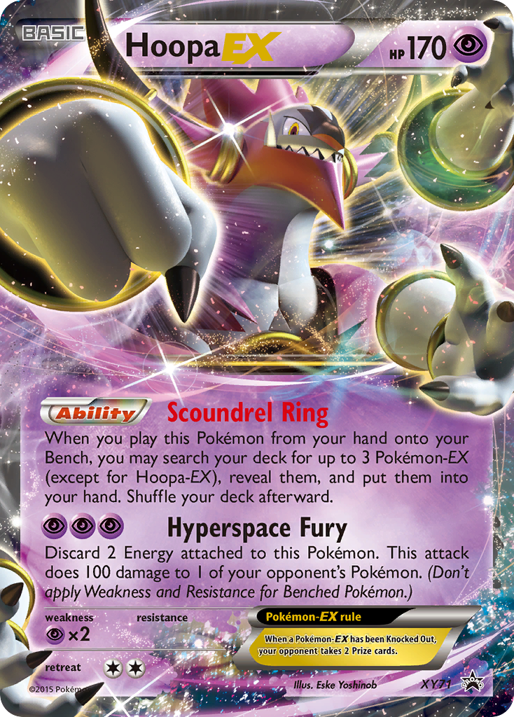 Hoopa EX (XY71) [XY: Black Star Promos] | Deep Dive Games St. Marys