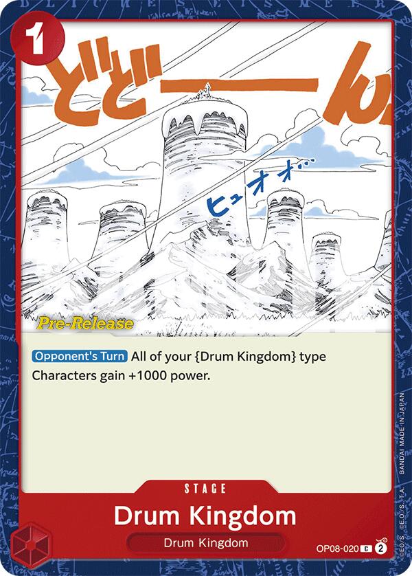 Drum Kingdom [Two Legends Pre-Release Cards] | Deep Dive Games St. Marys