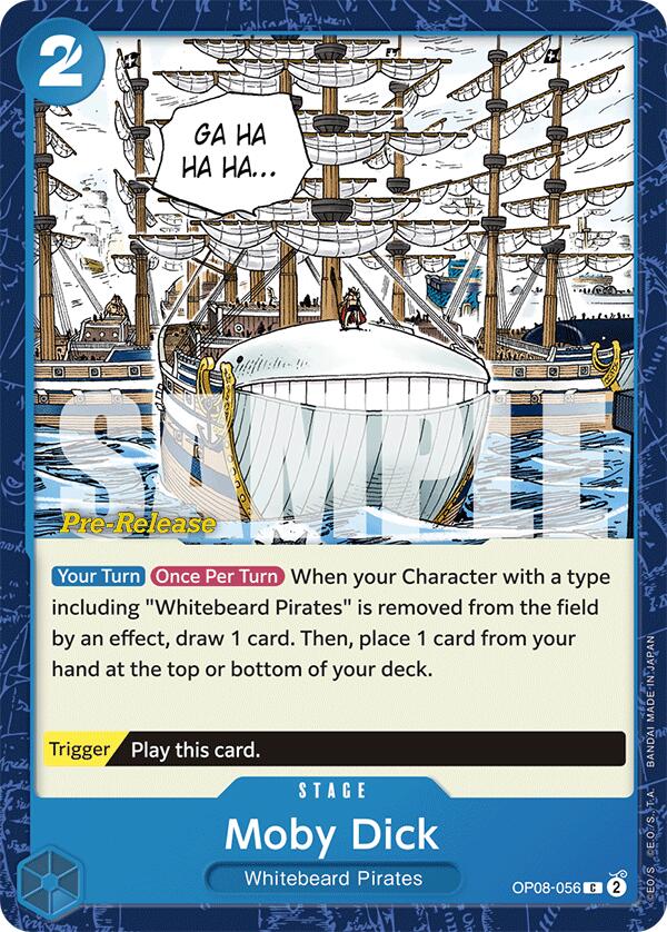 Moby Dick [Two Legends Pre-Release Cards] | Deep Dive Games St. Marys