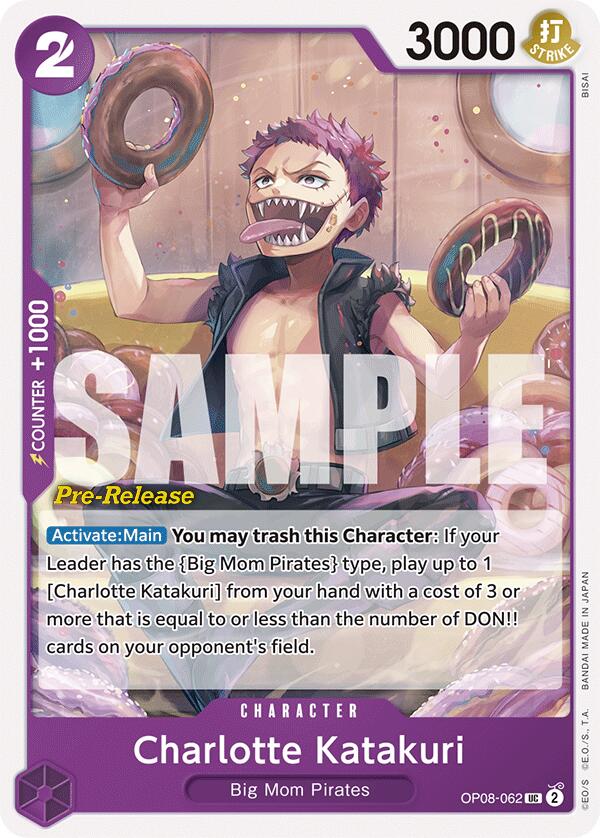 Charlotte Katakuri [Two Legends Pre-Release Cards] | Deep Dive Games St. Marys