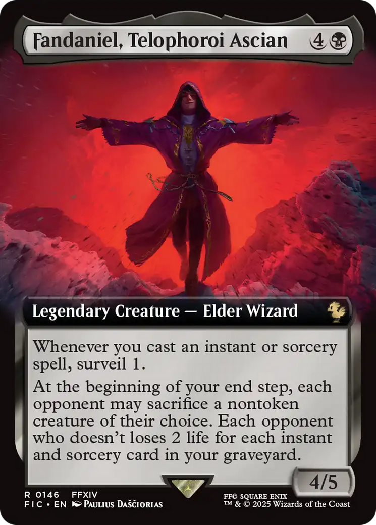 Fandaniel, Telophoroi Ascian (Extended Art) [FINAL FANTASY Commander] | Deep Dive Games St. Marys