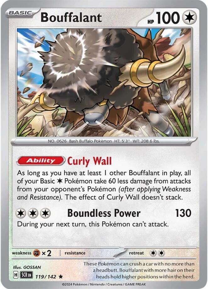 Bouffalant (119/142) [Scarlet & Violet: Black Star Promos] | Deep Dive Games St. Marys