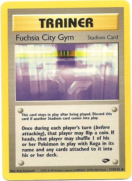 Fuchsia City Gym (114/132) [Gym Challenge Unlimited] | Deep Dive Games St. Marys