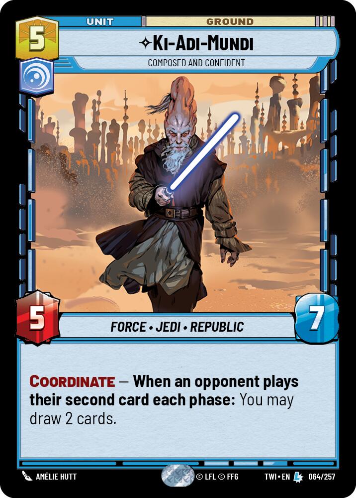 Ki-Adi-Mundi - Composed and Confident (064/257) (064/257) [Twilight of the Republic] | Deep Dive Games St. Marys
