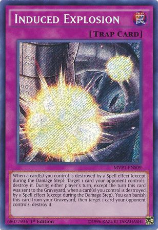 Induced Explosion [MVP1-ENS09] Secret Rare | Deep Dive Games St. Marys