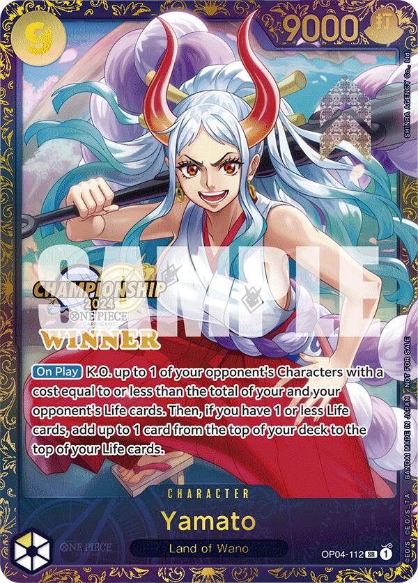 Yamato (Championship 2024 Finals Winner) [One Piece Promotion Cards] | Deep Dive Games St. Marys