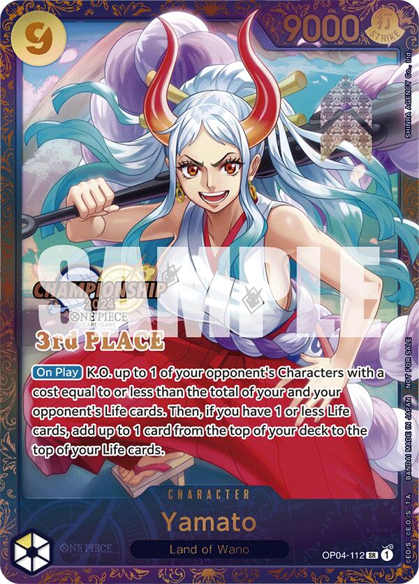 Yamato (Championship 2024 Finals 3rd Place) [One Piece Promotion Cards] | Deep Dive Games St. Marys