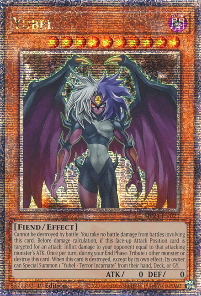 Yubel [MP24-EN021] Quarter Century Secret Rare | Deep Dive Games St. Marys