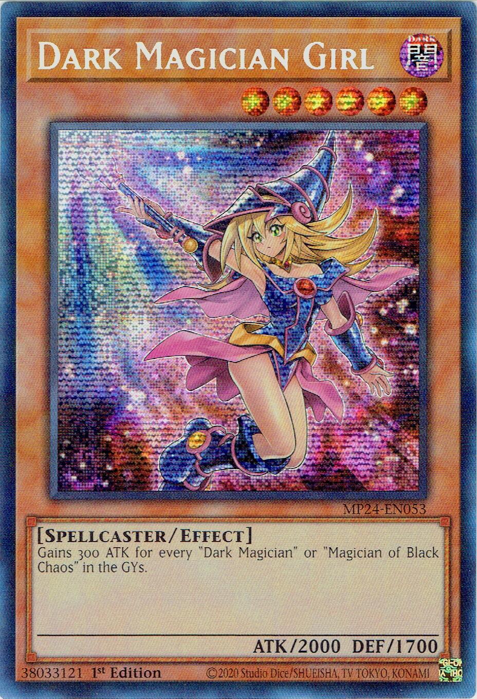 Dark Magician Girl (Alternate Art) [MP24-EN053] Prismatic Secret Rare | Deep Dive Games St. Marys