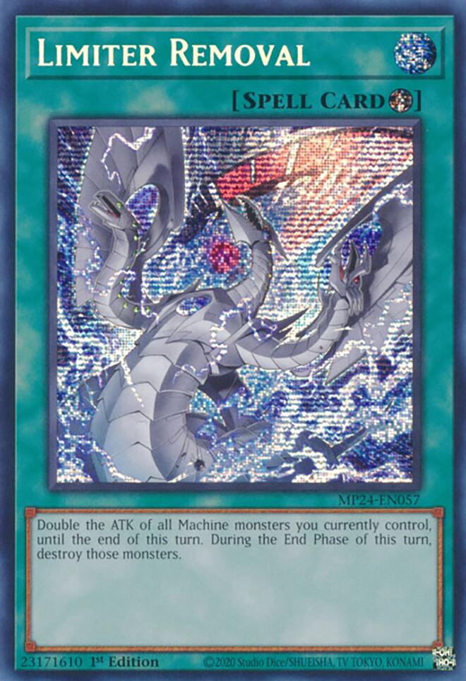 Limiter Removal (Alternate Art) [MP24-EN057] Prismatic Secret Rare | Deep Dive Games St. Marys