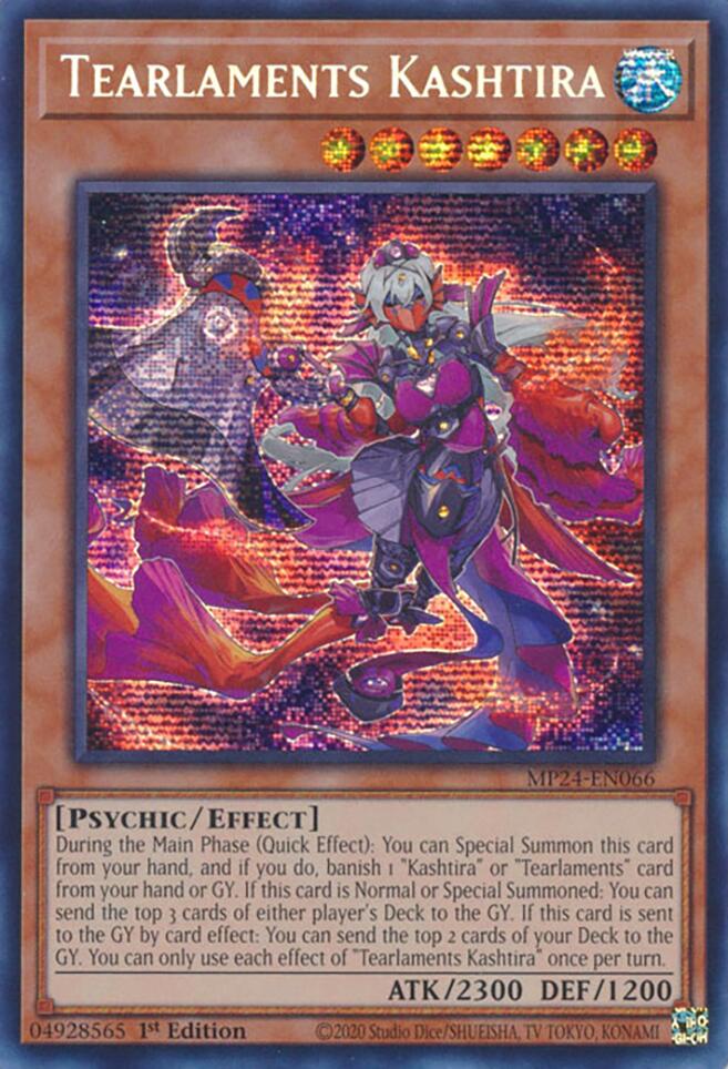 Tearlaments Kashtira [MP24-EN066] Prismatic Secret Rare | Deep Dive Games St. Marys