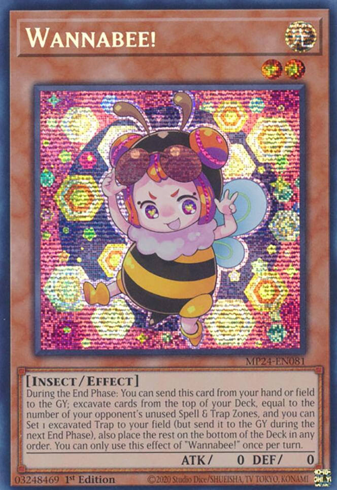 Wannabee! [MP24-EN081] Prismatic Secret Rare | Deep Dive Games St. Marys