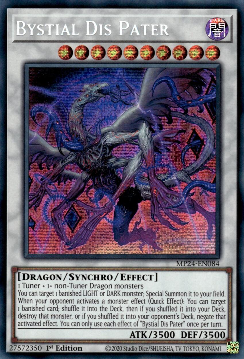 Bystial Dis Pater [MP24-EN084] Prismatic Secret Rare | Deep Dive Games St. Marys