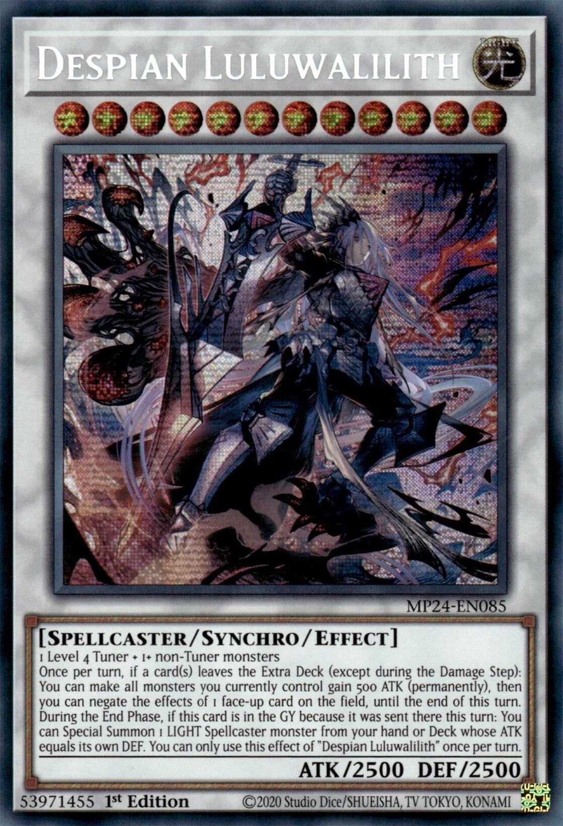 Despian Luluwalilith [MP24-EN085] Prismatic Secret Rare | Deep Dive Games St. Marys