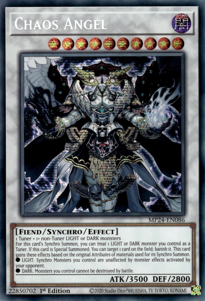 Chaos Angel [MP24-EN086] Prismatic Secret Rare | Deep Dive Games St. Marys