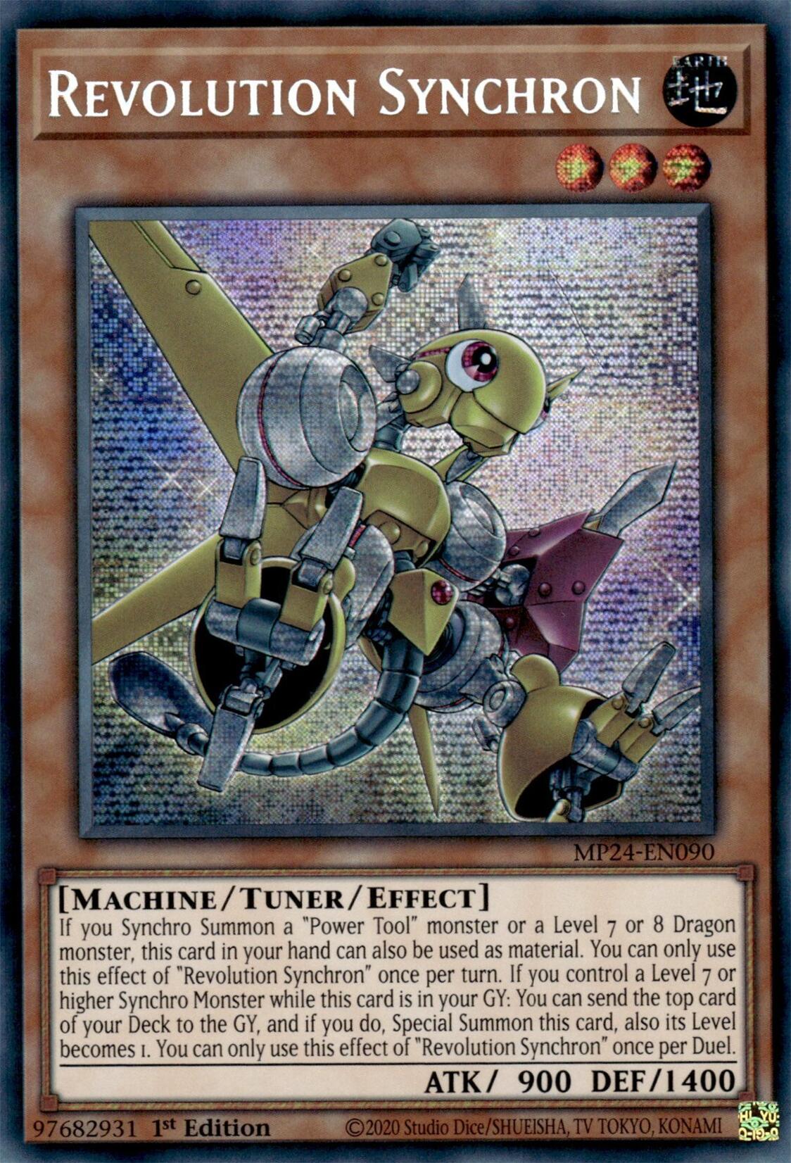 Revolution Synchron [MP24-EN090] Prismatic Secret Rare | Deep Dive Games St. Marys