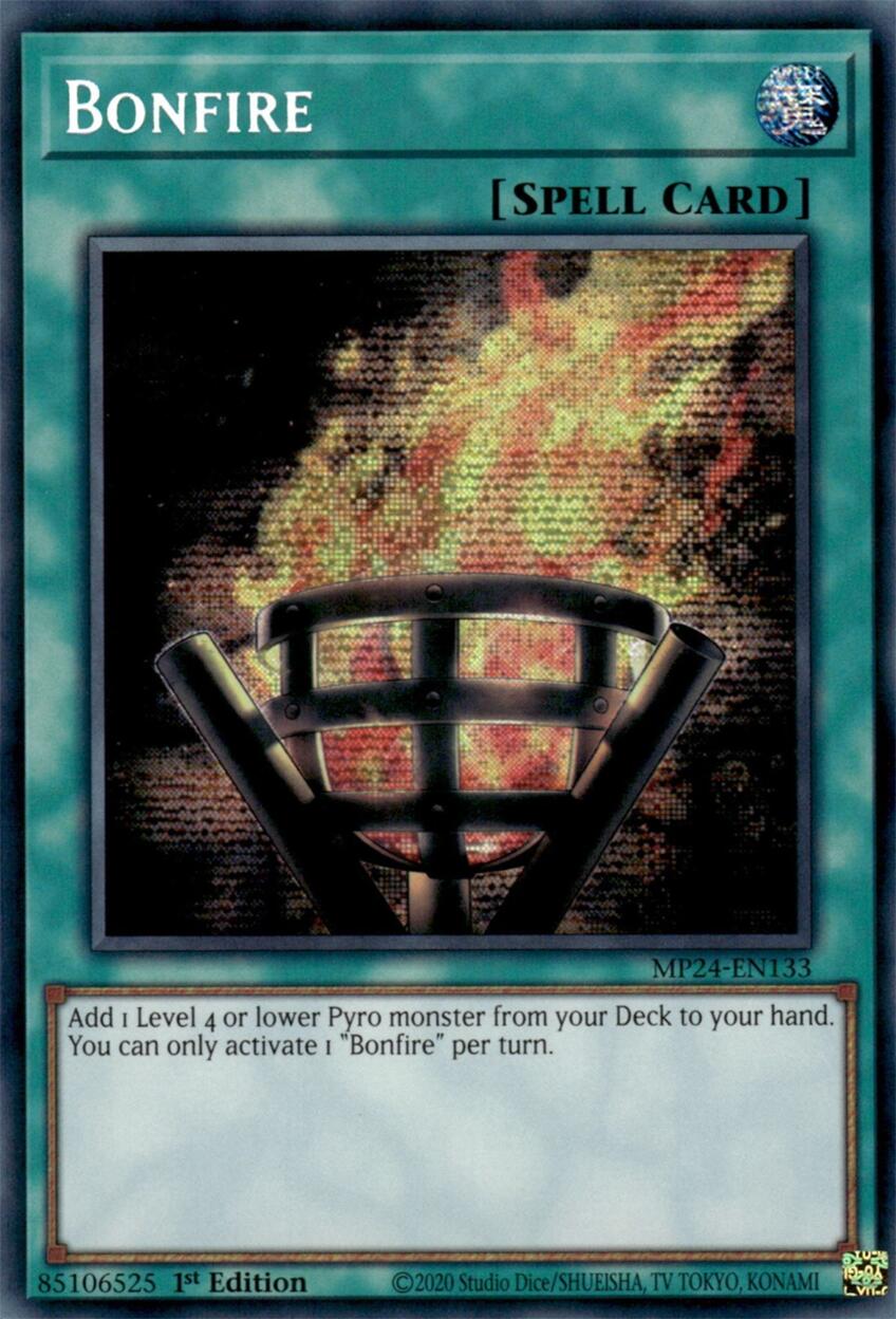 Bonfire [MP24-EN133] Prismatic Secret Rare | Deep Dive Games St. Marys