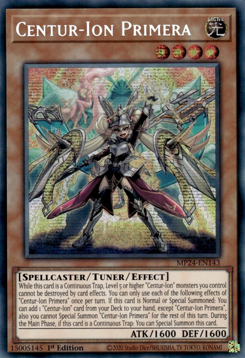 Centur-Ion Primera [MP24-EN143] Prismatic Secret Rare | Deep Dive Games St. Marys