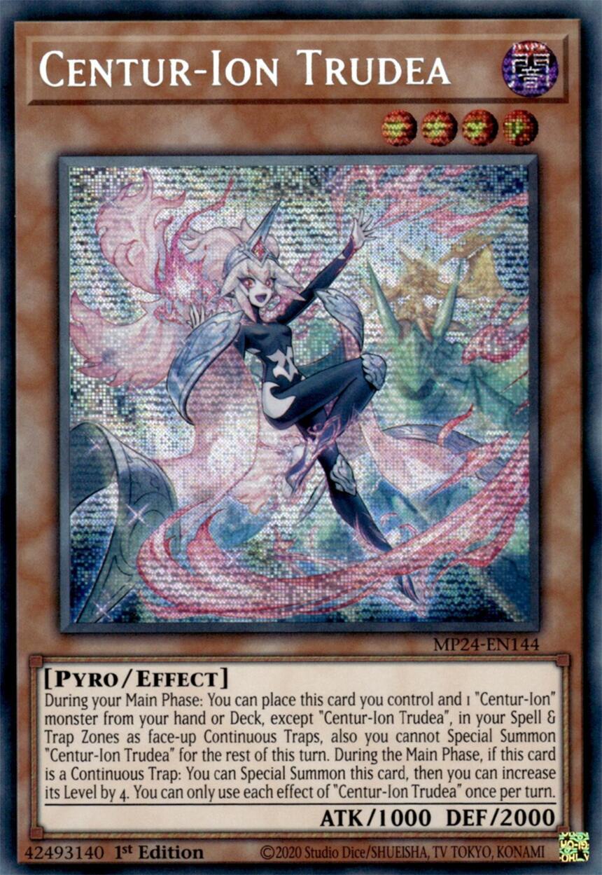 Centur-Ion Trudea [MP24-EN144] Prismatic Secret Rare | Deep Dive Games St. Marys