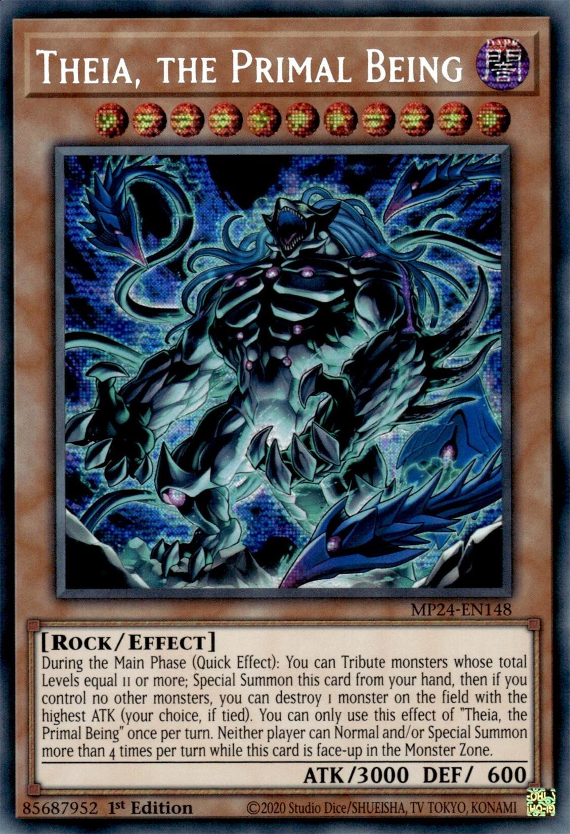 Theia, the Primal Being [MP24-EN148] Prismatic Secret Rare | Deep Dive Games St. Marys