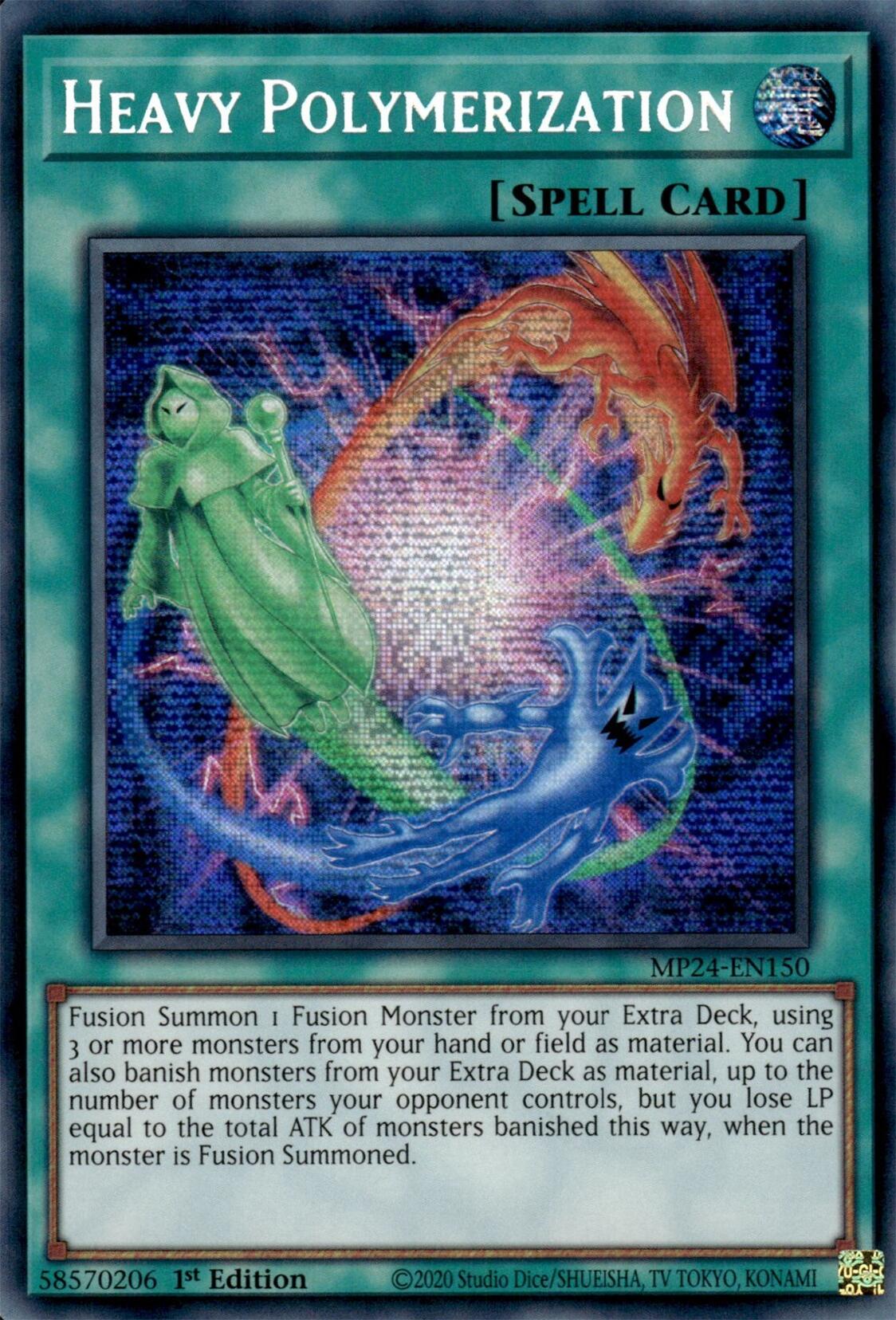 Heavy Polymerization [MP24-EN150] Prismatic Secret Rare | Deep Dive Games St. Marys