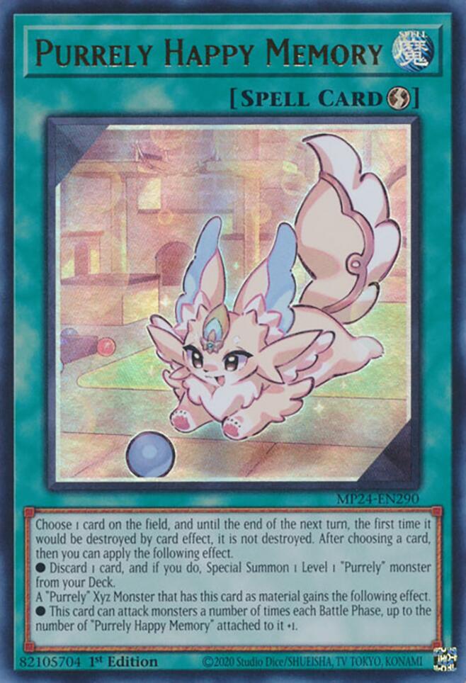 Purrely Happy Memory [MP24-EN290] Ultra Rare | Deep Dive Games St. Marys