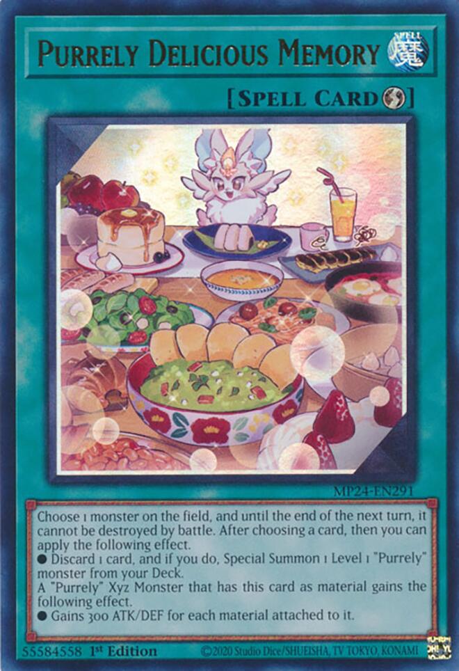 Purrely Delicious Memory [MP24-EN291] Ultra Rare | Deep Dive Games St. Marys