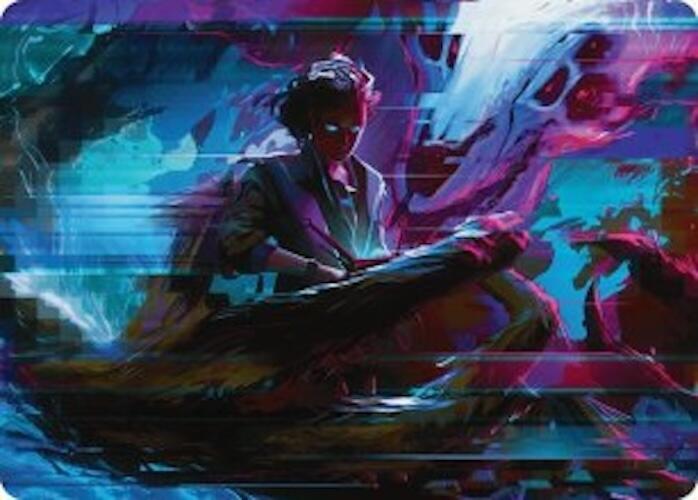 Demonic Counsel Art Card (32/54) [Duskmourn: House of Horror Art Series] | Deep Dive Games St. Marys